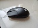 罗技（G）304 LIGHTSPEED无线鼠标 游戏鼠标 轻质便携 鼠标宏 绝地求生FPS英雄联盟吃鸡 生日礼物 黑色 实拍图