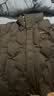卡宾90鸭绒羽绒服24秋冬时尚肌理外套保暖潮流 煤黑色01 52  实拍图