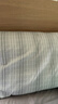 富安娜枕套 100%纯棉磨毛枕芯保护套 全棉单件枕头套一对装 74x48cm灰 实拍图