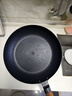 京东京造平底锅 钛铁锤纹煎锅无涂层抗粘煎蛋牛排电磁炉燃气灶通用  28cm 实拍图