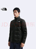 The North Face北面冲锋衣男羽绒内胆三合一户外防水保暖81QS 黑色/JK3 XL 实拍图