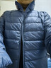 京东京造【air+零压羽绒】轻薄羽绒服男外套冬立领90鸭绒 薄雾蓝L 实拍图