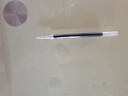 得力（deli）自勉刷题笔笔芯 秒干墨水学生中性笔替芯学生文具 0.5mmST头笔芯黑色10支/袋 SE191 实拍图