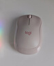 罗技（Logitech）M221轻音鼠标 无线鼠标 办公鼠标 对称鼠标 带无线微型接收器 茱萸粉 实拍图
