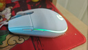 罗技（G）G102 有线游戏鼠标 白色 RGB灯效 吃鸡鼠标 绝地求生 轻量化设计 G102第二代 实拍图