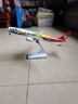 猎瑞飞机模型空客A380南波音787东航民航客机摆件30CM带轮子带灯 川航熊猫A350 实拍图