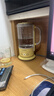 北鼎养生壶烧水壶多功能煮茶器迷你养生杯办公室便携分体式煮茶器 K36小鹅黄（不含萃取篮） 实拍图