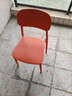 全品屋餐椅凳子塑料椅子办公椅靠背休闲椅书桌椅学习椅化妆椅电脑椅 实拍图