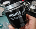 马勒机油滤芯机滤OC593/4明锐高尔夫6速腾宝来POLO途安途观昊锐 EA111 实拍图