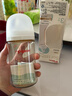 贝亲（Pigeon）新生儿 防胀气宽口径玻璃奶瓶160ml SS号奶嘴 0个月+ AA260 实拍图