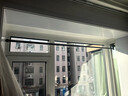 太力吸盘伸缩晾衣杆阳台晾衣架免打孔晾晒杆卫生间浴帘杆衣柜挂衣杆 实拍图