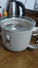奥克斯（AUX）电煮锅 电热锅 小电锅 电蒸锅 泡面锅 学生宿舍一体泡面小火锅1.8L多功能锅 AZG-12AZX-26蒸笼款 实拍图