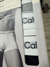【准新品】Calvin Klein内衣男士ck三条装提花棉质防夹臀低腰平角内裤U2664 XL 实拍图
