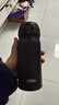膳魔师（THERMOS）保温杯316钢350ml男女士儿童水杯跨年元旦新年礼物JNL-350S暗夜黑 实拍图
