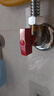 球阀全开大流量球形阀芯天然气电热水器角阀 红蓝冷热分明铜主体 1冷1热 实拍图