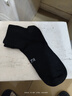 安踏袜子【4双装】运动袜秋季保暖舒适抗菌男女跑步篮球袜短中长筒袜 实拍图