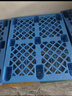 恒冠达 塑料托盘网格九脚托盘叉车托盘物流栈板仓库货物防潮板塑料卡板货物堆垫 新料1000*800*140mm 实拍图