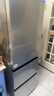 海尔（Haier）「真省电」310L三门冰箱黑金净化一级能效风冷无霜BCD-310WGHD3E7WV(银)国家补贴 实拍图