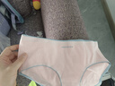 莫代尔内裤女纯棉100%棉抗菌裆无痕内裤女士中腰透气少女生内裤三角裤头 实拍图
