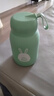 【京东物流送货上门】萌萌兔卡通水杯女牛奶玻璃杯创意便携杯子 绿色萌萌兔 330ml 1只 实拍图