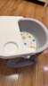 日康（rikang）宝宝餐椅 叫叫椅婴儿学坐椅多功能儿童吃饭餐桌 RK-X2009-5 灰色 实拍图