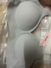 都市丽人内衣小胸显大聚拢防下垂收副乳提胸上托性感软支撑无痕薄款文胸 烟灰兰 M 【建议体重90-105斤】 实拍图
