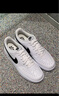 耐克男子透气平底运动鞋冬季板鞋NIKE COURT VISION LOW DH2987 101白色/黑/白色 43 实拍图