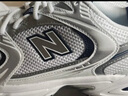 NEW BALANCE NB530官方老爹鞋男鞋女鞋情侣复古秋冬透气网面百搭运动休闲鞋 米白/金属银MR530KA 建议拍小半码 36 (脚长22cm尺码详询客服) 实拍图