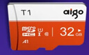 爱国者（aigo）32GB TF（MicroSD）存储卡 U1 A1 V30 4K 监控摄像头 行车记录仪专用高速内存卡 T1 读速100MB/s 实拍图