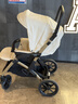 cam IL MONDO DEL BAMBINO意大利原装进口婴儿推车双向高景观0-3岁用折叠可坐可躺四轮减震 Dinamico stroller col991 尊享版 奶米杏 意大利原装进口婴儿推车 实拍图