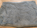 无印良品牛奶绒被子冬季毛绒棉被加厚保暖10斤被芯单人双面毛毯被褥春秋被 气质灰【A类母婴级 加厚保暖】 150x200cm秋冬被【约重5斤】 实拍图