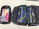骑兵连（cavalry）自行车包前梁包上管包 山地车包马鞍包触屏手机包骑行装备 蓝色 实拍图