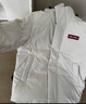 鸭鸭（YAYA）孙颖莎同款时空道宇系列三防羽绒服男女短款新款加厚面包服外套 月光白色 M (建议110-130斤) 实拍图