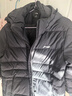 李宁防泼水科技长羽绒服男秋冬季舒适保暖休闲连帽运动外套AYMV771 实拍图
