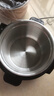 美的（Midea）电压力锅5L 家用智能 0涂层钢胆大屏操控智能开盖煮双胆电饭煲高压锅适用4-6人MY-E5915G京东自营 实拍图