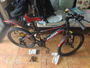 凤凰（Phoenix）儿童自行车山地车男女学生脚踏车6-15岁童车 霸道 黑红色 22寸 实拍图