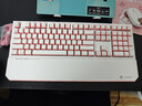 黑峡谷（Hyeku）X5 有线/无线2.4G双模电竞机械游戏键盘108键PBT键帽凯华BOX新轴 桃桃气泡水天空蓝轴附卡扣腕托 实拍图