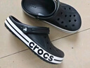 卡骆驰洞洞鞋贝雅卡骆班轻便耐磨一脚蹬休闲鞋|205089 白/深蓝-126 41 /42(260mm) 晒单实拍图