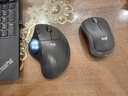 罗技（Logitech）ERGO M575 S 人体工学鼠标 轨迹球鼠标 无线蓝牙双模 办公鼠标 带无线2.4G接收器 石墨黑 实拍图