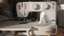 蝴蝶牌（BUTTERFLY）A19家用电动多功能台式低音蝴蝶缝纫机吃厚薄多线迹 带扩展板 实拍图
