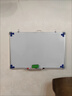得力90*60cm白板写字板 蜂窝板芯商用磁吸板黑板办公用记事板墙贴小黑板儿童家用教学水笔可擦写画板 实拍图