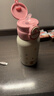 贝亲×miiiiichan儿童保温杯小学生喝水杯双饮杯 316不锈钢 600ML 快乐家庭日-杯套背带 实拍图