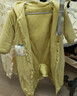 童泰（TONGTAI）婴儿连体衣冬季纯棉夹棉宝宝衣服新生儿连帽哈衣爬服黄色90cm 实拍图