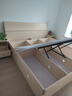 全友家居 双人大床高箱储物收纳床板式床现代简约主卧室床1.8x2米家具 实拍图