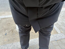 龙牙【张译同款】【补货速抢】寒锋战术软壳长裤秋冬男通勤弹力户外 极夜黑(直筒版） 33 175/90B 高175重157-180 实拍图