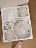 以辰景德镇新款碗碟套装家用高颜值骨瓷陶瓷餐具套装碗盘筷乔迁送礼 圆形豪华配太子煲 60件套 实拍图