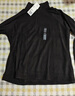 优衣库女装HEATTECH弹力摇粒绒半拉链套头衫/打底衫479693 09 黑色 M /160/84A 实拍图
