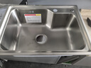 华帝（VATTI）304不锈钢水槽单槽拉丝不锈钢洗菜盆 厨房水槽洗碗盆-以旧换新S1 实拍图