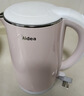 美的（Midea）电热水壶电水壶烧水壶双层防烫 0涂层 食品级304不锈钢1500W快速沸腾1.7L大容量 HJ1705 实拍图