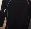 昇亿 儿童紧身衣训练服运动套装健身速干衣弹力保暖足球训练篮球服 【长袖】灰线两件套 150 （30码 适合70-80斤） 实拍图